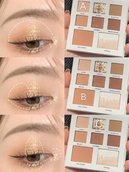 8 Color Eyeshadows Milk Tea Eye Shadow Matte Makeup Pallete Beginner Shadow Palette Shiny Eye Makeup Eyeshadow Glitter
8 Color Eyeshadows Milk Tea Eye Shadow Matte Makeup Pallete Beginner Shadow Palette Shiny Eye Makeup Eyeshadow Glitter