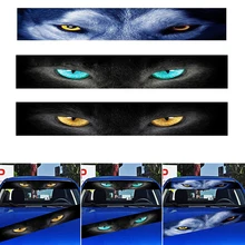Car Front Windshield Sticker Rear Auto 3D Sunshade Stickers Terrorist Decor Front File Wolf Cat Eyes Sticker Decorative 130*21cm 
Car Front Windshield Sticker Rear Auto 3D Sunshade Stickers Terrorist Decor Front File Wolf Cat Eyes Sticker Decorative 130*21cm