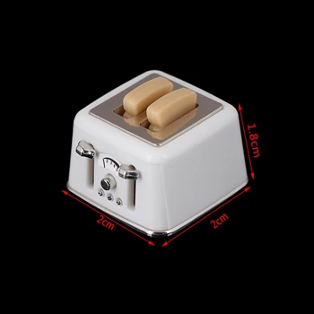 1/12 Scale Dollhouse Bread Machine With Toast Miniature Cute Decorations Toaster Dollhouse Mini Accessories
1/12 Scale Dollhouse Bread Machine With Toast Miniature Cute Decorations Toaster Dollhouse Mini Accessories