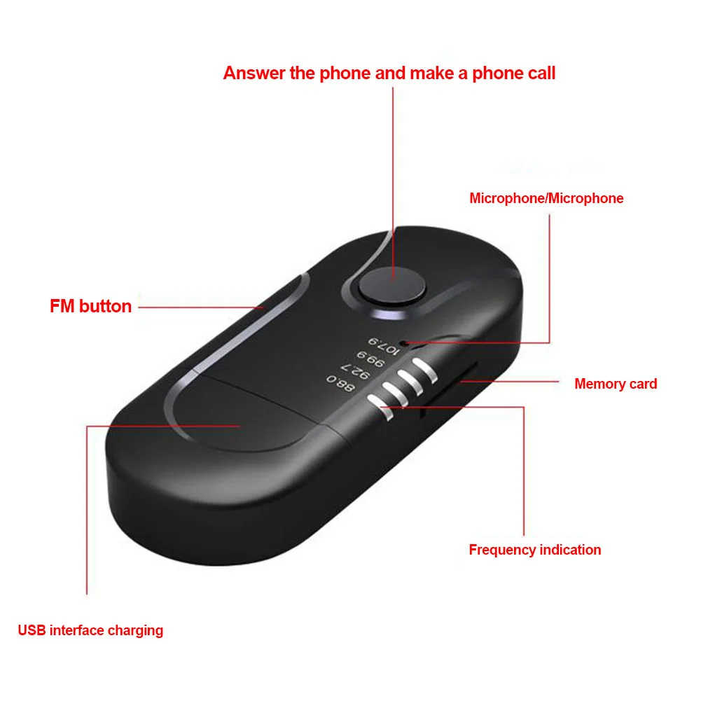 MP3 Player Bluetooth Auto Car Mini Radio Wireless Handsfree Receiver USB Portable FM Transmitter Accessories Audio For BT-08 
MP3 Player Bluetooth Auto Car Mini Radio Wireless Handsfree Receiver USB Portable FM Transmitter Accessories Audio For BT-08