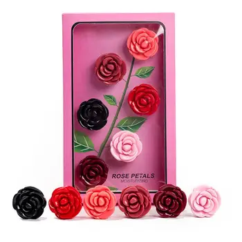 6 Colors/Set Rose Petal Lip Makeup Lipstick Cute Lip Gloss Waterproof Professional Gift
6 Colors/Set Rose Petal Lip Makeup Lipstick Cute Lip Gloss Waterproof Professional Gift
