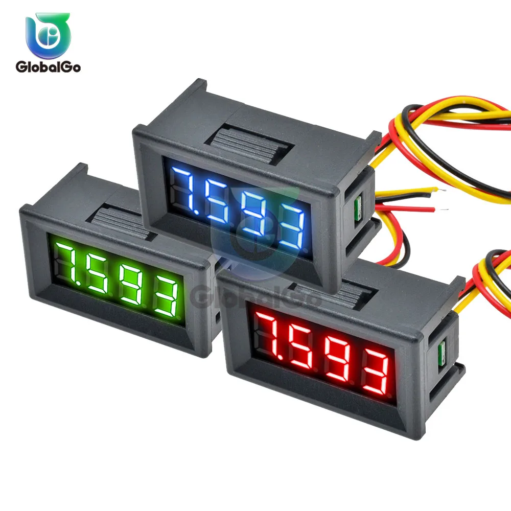 0.36 inch Mini LED Digital Voltmeter Smart Car Motocycle Voltage Meter Volt Detector Tester Monitor Panel Red
0.36 inch Mini LED Digital Voltmeter Smart Car Motocycle Voltage Meter Volt Detector Tester Monitor Panel Red