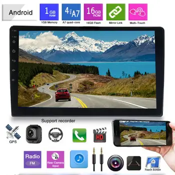 9in Car GPS Navigation Universal Touch Screen Bluetooth FM Radio Car Reversing Video Driving Recorder GPS Navigator
9in Car GPS Navigation Universal Touch Screen Bluetooth FM Radio Car Reversing Video Driving Recorder GPS Navigator