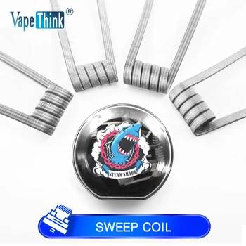 Vapethink Mega Sweep Ni80 Staple Staggered Fused Flat Chain Atomizer Wire Premade Coil For Rda Rba Rdta Mesh Tank E Cigarette
Vapethink Mega Sweep Ni80 Staple Staggered Fused Flat Chain Atomizer Wire Premade Coil For Rda Rba Rdta Mesh Tank E Cigarette