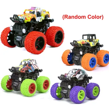 Mini Inertial off-Road Vehicle Four-Wheel-Drive Plastic Children Toy Car Remote Control Pull Back Stunt Cars 
Mini Inertial off-Road Vehicle Four-Wheel-Drive Plastic Children Toy Car Remote Control Pull Back Stunt Cars