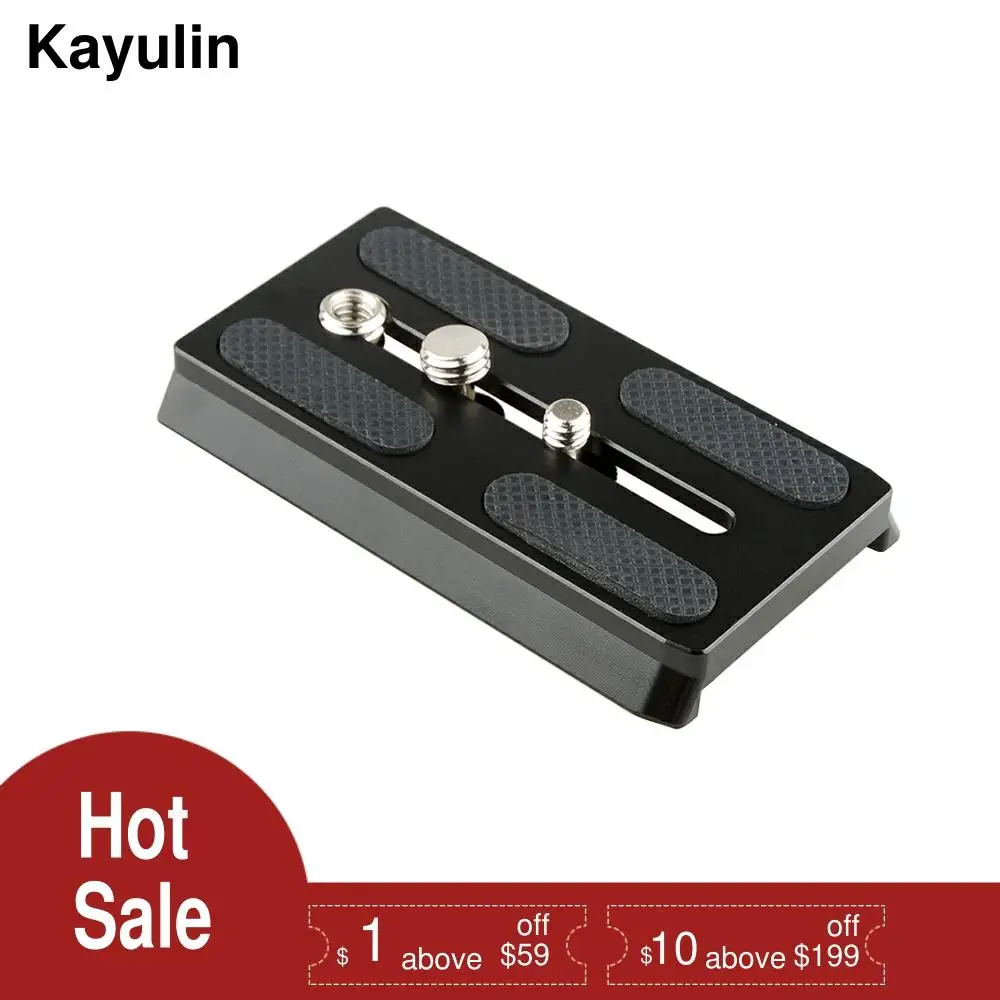 Базовая пластина Kayulin Manfrotto скользящая быстрого крепления камеры с резьбой 1/4