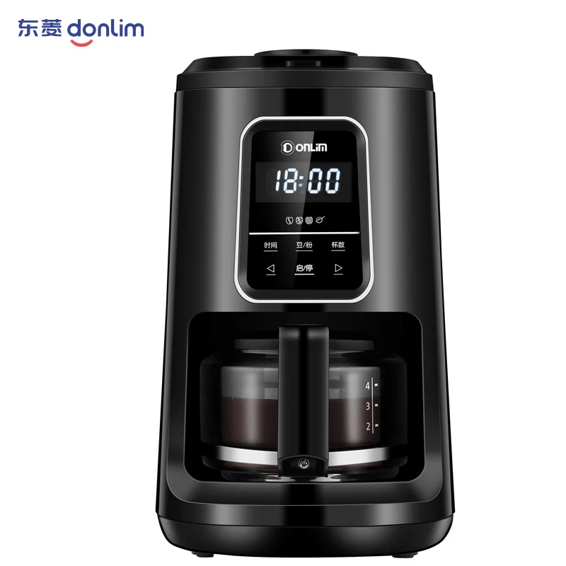 Drip Coffee Machine Coffee Maker American Type Household Fully Automatic Grinder Coffee Pot Tea Maker LED Display 220V 900W
Drip Coffee Machine Coffee Maker American Type Household Fully Automatic Grinder Coffee Pot Tea Maker LED Display 220V 900W