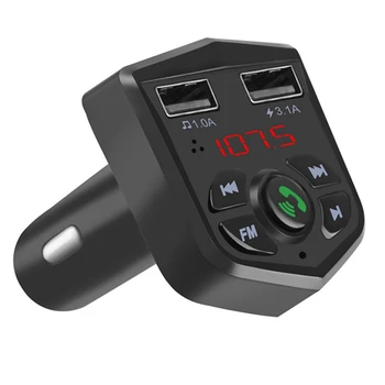 Car Bluetooth 5.0 FM Transmitter Wireless Handsfree Audio Receiver Auto MP3 Player 2.1A Dual USB Fast Charger Car Accessories
Car Bluetooth 5.0 FM Transmitter Wireless Handsfree Audio Receiver Auto MP3 Player 2.1A Dual USB Fast Charger Car Accessories