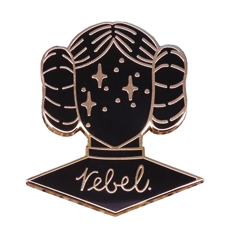 Princess Leia feminist enamel pin ladies rebel brooch girl power badge pop culture pin galaxy art jewelry women clothes accessor
Princess Leia feminist enamel pin ladies rebel brooch girl power badge pop culture pin galaxy art jewelry women clothes accessor