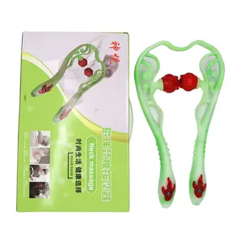Manual Shoulder Neck Massager Dual Magnet Trigger Point Acupuncture Therapy Roller Pressure Relieve Portable Self Massage Tool
Manual Shoulder Neck Massager Dual Magnet Trigger Point Acupuncture Therapy Roller Pressure Relieve Portable Self Massage Tool