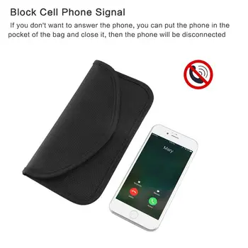 Hot Signal Blocking Bag Car Fob Signal Blocker Faraday Bag Signal Blocking Bag Shielding Pouch Wallet Case for Car Key
Hot Signal Blocking Bag Car Fob Signal Blocker Faraday Bag Signal Blocking Bag Shielding Pouch Wallet Case for Car Key