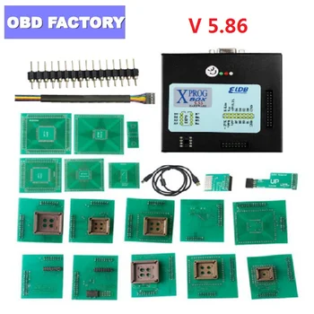 Newest XPROG V5.86 USB Dongle With Full Adapters XPROG-M Better Than XPROG V5.60/V5.55/V5.0 X prog Metal Box
Newest XPROG V5.86 USB Dongle With Full Adapters XPROG-M Better Than XPROG V5.60/V5.55/V5.0 X prog Metal Box