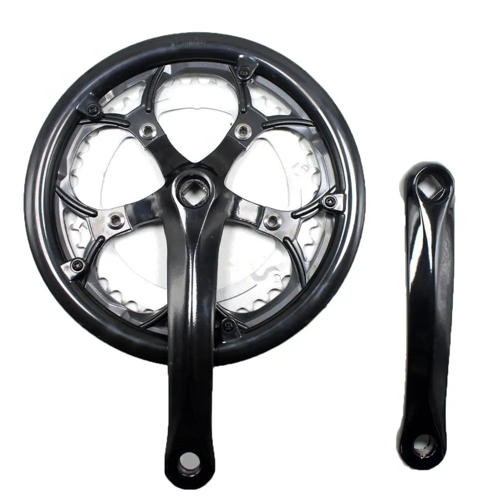 ​​Road/folding bicycle Crankset 42-52T 6/7/8/9 Speed 170mm crank Steel gears Diamond hole Sprocket Chainwheel Aluminum Alloy
​​Road/folding bicycle Crankset 42-52T 6/7/8/9 Speed 170mm crank Steel gears Diamond hole Sprocket Chainwheel Aluminum Alloy