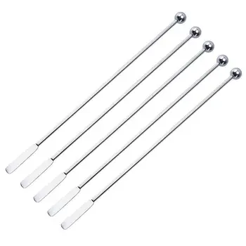 20 pcs Stainless Steel Coffee Beverage Stirrers Stir Cocktail Drink Swizzle Stick 7.4 inch Swizzle Stick Picks Tools
20 pcs Stainless Steel Coffee Beverage Stirrers Stir Cocktail Drink Swizzle Stick 7.4 inch Swizzle Stick Picks Tools