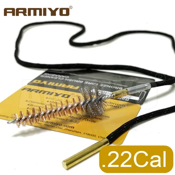 Armiyo .223Cal 5.56mm Cleaning Chamber Brushes Bronze Stainless Bristle Gun Brush for ar m4 Hunting Accessories Thread 8-32 
Armiyo .223Cal 5.56mm Cleaning Chamber Brushes Bronze Stainless Bristle Gun Brush for ar m4 Hunting Accessories Thread 8-32
