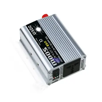 500W High Power DC12V to AC 220V Portable Power Inverter Adapter Charger Universal Voltage Converter Power Switch
500W High Power DC12V to AC 220V Portable Power Inverter Adapter Charger Universal Voltage Converter Power Switch