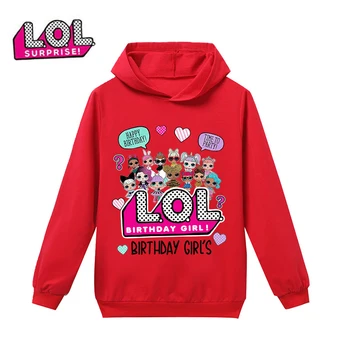 LOL Surprise Doll 120-170cm Sweater Children's Clothes Multiple Colors Birthday Sweater Gifts For Girls
LOL Surprise Doll 120-170cm Sweater Children's Clothes Multiple Colors Birthday Sweater Gifts For Girls