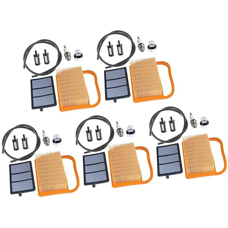 Air Filter Fuel Tune Up Kit 5 Set Air Filter Primer Bulb Fuel Kit for Stihl Ts410 Ts410Z Ts420 Ts420Z
Air Filter Fuel Tune Up Kit 5 Set Air Filter Primer Bulb Fuel Kit for Stihl Ts410 Ts410Z Ts420 Ts420Z