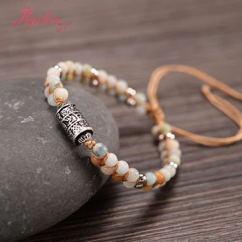 Natural Stone Beads Charm Wrap Bracelets String Braided Bracelets Yoga Reiki Symbol Bangle Bohemian Friendship Lover Bracelet
Natural Stone Beads Charm Wrap Bracelets String Braided Bracelets Yoga Reiki Symbol Bangle Bohemian Friendship Lover Bracelet