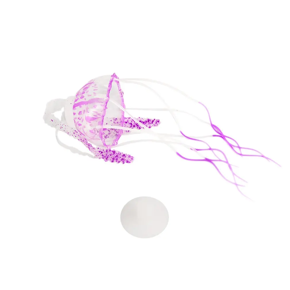 2017 Silicone Fluorescent Powder Glowing Effect Artificial Imitation floating Jellyfish Ornament Fish Tank Aquarium Decoration
2017 Silicone Fluorescent Powder Glowing Effect Artificial Imitation floating Jellyfish Ornament Fish Tank Aquarium Decoration