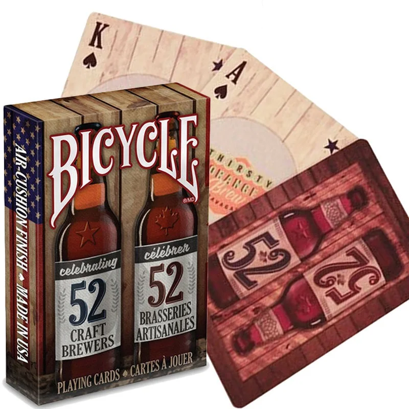 Bicycle Craft Beer Spirit of North America V2 Playing Cards breweries Deck Poker Magic Cards Magic Tricks Props for Magician
Bicycle Craft Beer Spirit of North America V2 Playing Cards breweries Deck Poker Magic Cards Magic Tricks Props for Magician