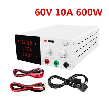 NICE-POWER 600W Adjustable laboratory power supply 60V 10A voltage regulator 220 v regulated switching power supplies 30V 20A
NICE-POWER 600W Adjustable laboratory power supply 60V 10A voltage regulator 220 v regulated switching power supplies 30V 20A