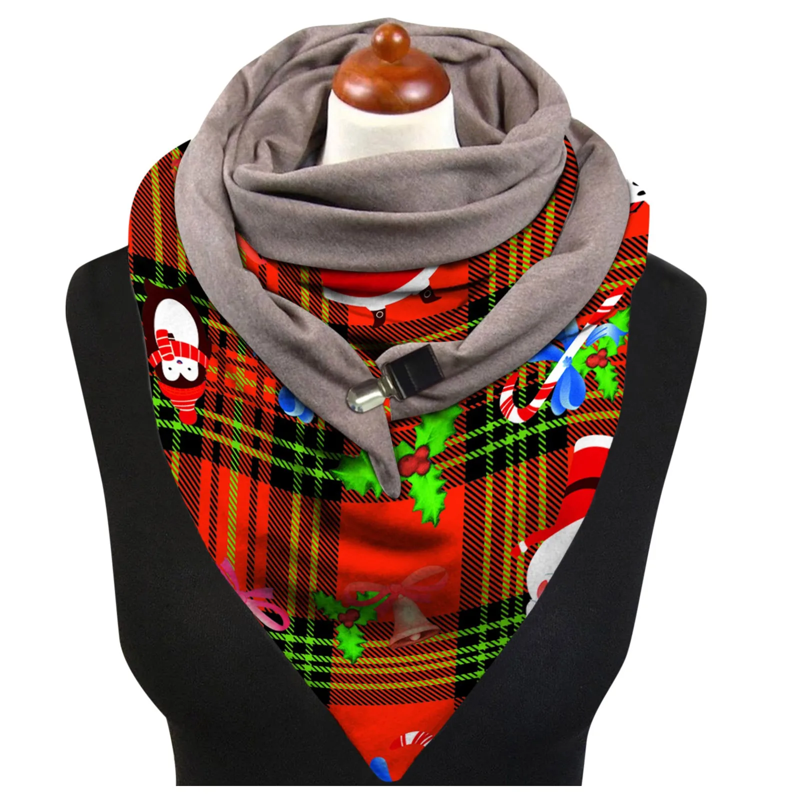 Ladies winter hot style scarf Christmas print button cotton scarf soft Malaysia warm button turban scarf аѬ женские 40*
Ladies winter hot style scarf Christmas print button cotton scarf soft Malaysia warm button turban scarf аѬ женские 40*