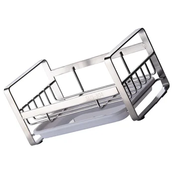 1 Pc Sink Organizer Soap Holder Rustless Multipurpose Storage Bracket Storage Rack for Kitchen
1 Pc Sink Organizer Soap Holder Rustless Multipurpose Storage Bracket Storage Rack for Kitchen