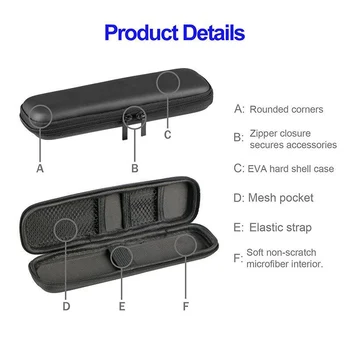 Portable Pen Pencil Case Hard Shell Holder Pouch Stationery Box Makeup Bag Black Popular 
Portable Pen Pencil Case Hard Shell Holder Pouch Stationery Box Makeup Bag Black Popular