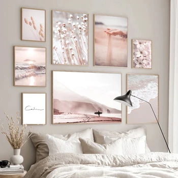 Warm Tone Pictures Cotton Wheat Ears Quicksand Flowers Dandelion Canvas Painting Wall Art Nordic Seascape Posters and Prints 
Warm Tone Pictures Cotton Wheat Ears Quicksand Flowers Dandelion Canvas Painting Wall Art Nordic Seascape Posters and Prints