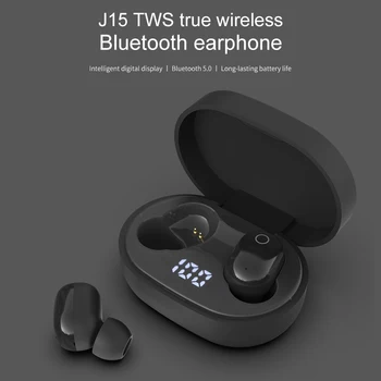 J15 TWS Wireless Touch Bluetooth Earphone 5.0 With Led Digital Display Smart Charging Case Sports Waterproof AutoPairing Headset
J15 TWS Wireless Touch Bluetooth Earphone 5.0 With Led Digital Display Smart Charging Case Sports Waterproof AutoPairing Headset
