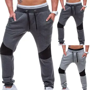 Casual Pants Men Color Block Drawstring Pockets Pants Casual Joggers Pants Solid Color Men Cotton Elastic Long Trousers Pants
Casual Pants Men Color Block Drawstring Pockets Pants Casual Joggers Pants Solid Color Men Cotton Elastic Long Trousers Pants