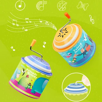 Hand Crank Music Box Home Decor Iron Kids Toy Children Retro Rotating Ornament Early Learning Birthday Gift DIY Accessories
Hand Crank Music Box Home Decor Iron Kids Toy Children Retro Rotating Ornament Early Learning Birthday Gift DIY Accessories