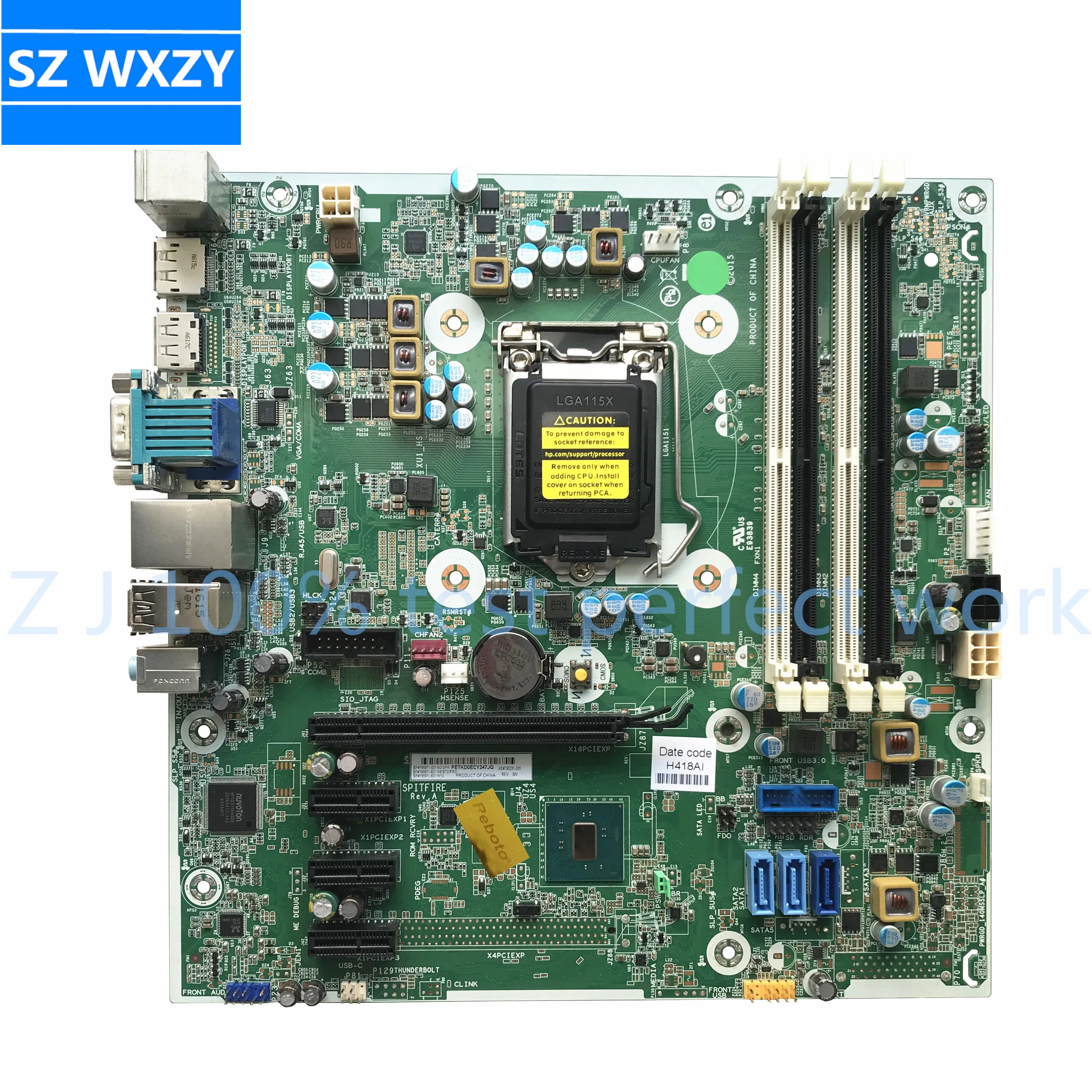 Материнская плата SZWXZY для HP 600 G2 LGA1151 DDR4 795971-001 795971-601 795231-001 MB 100% протестирована