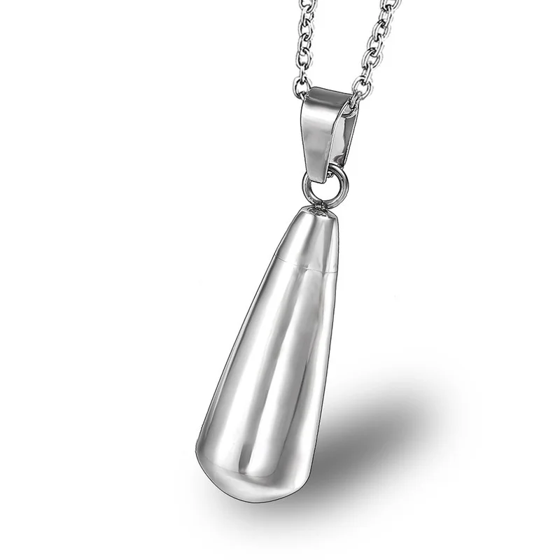 Ожерелье вечная в форме сердца с открытой каплей семейное ожерелье родители прах