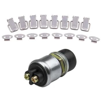 Engine Start Push Button Heavy-Duty Momentary Start Switch 12V Dc Push Button Start Switch(50 Amps) & Toolbox Box Spring Loaded
Engine Start Push Button Heavy-Duty Momentary Start Switch 12V Dc Push Button Start Switch(50 Amps) & Toolbox Box Spring Loaded