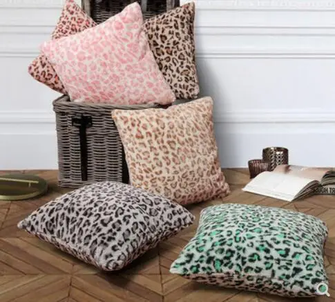 Leopard hug pillowcase Pink simple American cushion cover Bedroom square short plush living room big hug pillowcase
Leopard hug pillowcase Pink simple American cushion cover Bedroom square short plush living room big hug pillowcase
