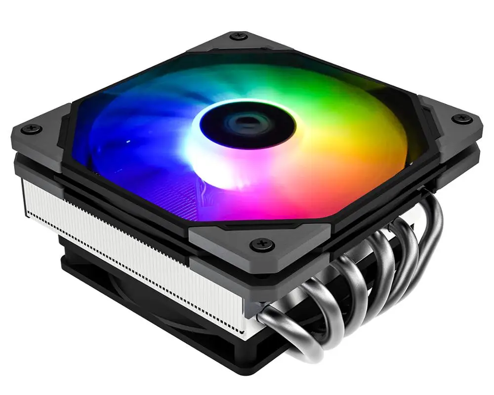 ID-охлаждение IS-60 EVO ARGB Lighting TDP 130 Вт, низкопрофильная/тонкая система ITX/HTPC, 6 тепловых трубок + 2 вентилятора, кулер ЦП с Intel и AMD
ID-охлаждение IS-60 EVO ARGB Lighting TDP 130 Вт, низкопрофильная/тонкая система ITX/HTPC, 6 тепловых трубок + 2 вентилятора, кулер ЦП с Intel и AMD