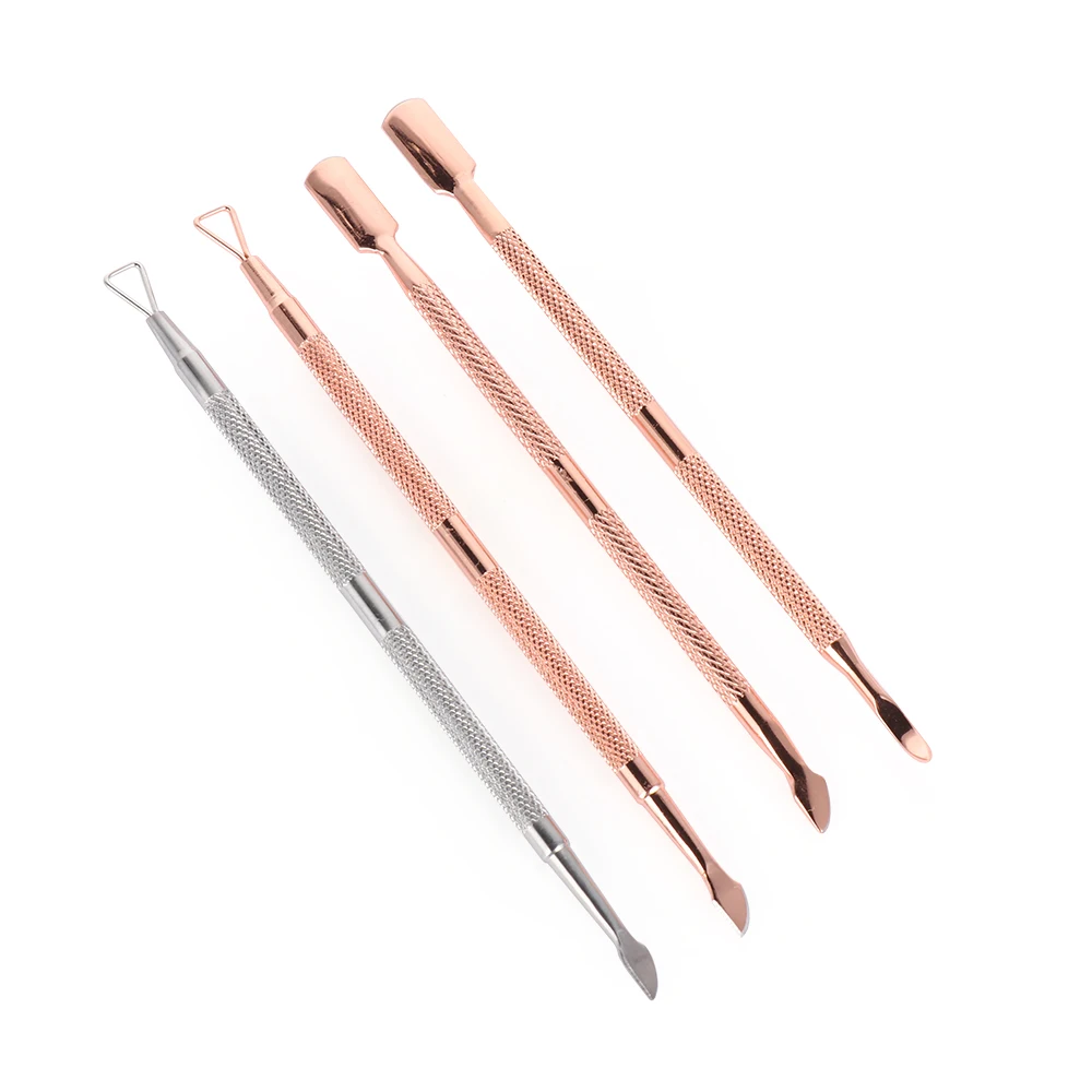 LEKGAVD Silver/Rose Gold Dual-ended Stainless Steel Nail UV Gel Polish Remover Stick Triangle Rod Cuticle Pusher Nail Art Tool
LEKGAVD Silver/Rose Gold Dual-ended Stainless Steel Nail UV Gel Polish Remover Stick Triangle Rod Cuticle Pusher Nail Art Tool