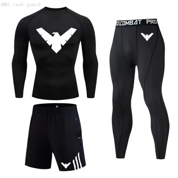Night wing Long johns Winter Thermal underwear Black Men's Clothing Warm Long-sleeved T-shirt Leggings Fitness slim Jogging suit
Night wing Long johns Winter Thermal underwear Black Men's Clothing Warm Long-sleeved T-shirt Leggings Fitness slim Jogging suit