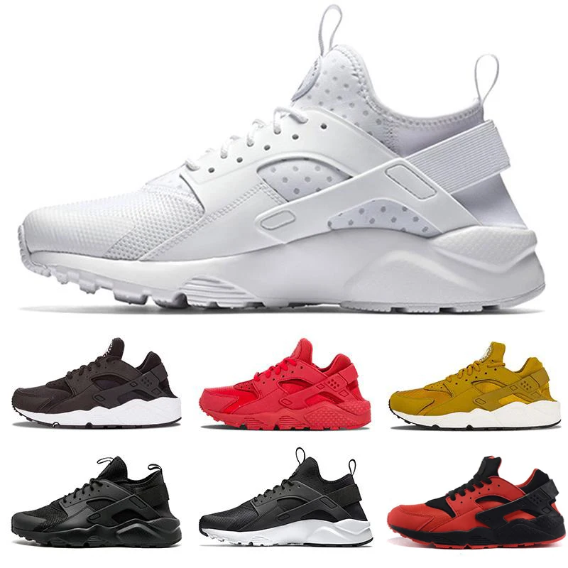 

Huarache 4.0 1.0 Running Shoes Mens Womens triple White black red Rose Huraches Breathe Athletic Sports Sneakers trainers 36-46