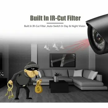 AHD Digital Surveillance Security 1080P HD Camera Infrared Night Vision Surveillance Camera Bracket
AHD Digital Surveillance Security 1080P HD Camera Infrared Night Vision Surveillance Camera Bracket