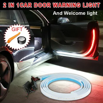 2pcs 12V Car Door LED Light Strip Opened Warning Flashing Signal Lamp Anti-Collision Waterproof Flowing Flashing
2pcs 12V Car Door LED Light Strip Opened Warning Flashing Signal Lamp Anti-Collision Waterproof Flowing Flashing