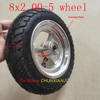 8x2.00-5tubeless wheel DIY 8*2.00-5 vacuum wheel with alloy hub can be used for KUGOO S1 S3 Electric Adult Scooter
8x2.00-5tubeless wheel DIY 8*2.00-5 vacuum wheel with alloy hub can be used for KUGOO S1 S3 Electric Adult Scooter