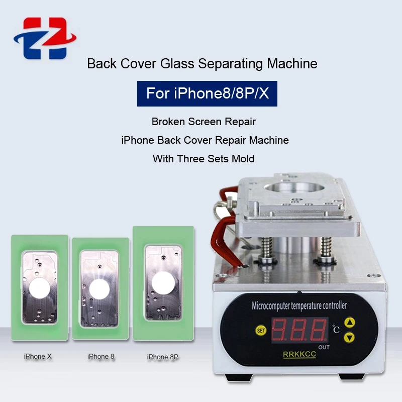 iPhone Back Cover Glass Separating Machine Repair Tools For iPhone8/8P/X LCD Separator Renovation With Three Sets Of Mold
iPhone Back Cover Glass Separating Machine Repair Tools For iPhone8/8P/X LCD Separator Renovation With Three Sets Of Mold