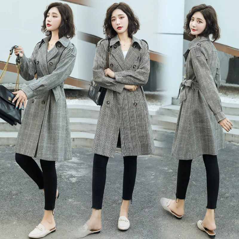Double Breasted Slimming Mid-length Elegant 2019 Autumn Trend Versatile Trench Coat
Double Breasted Slimming Mid-length Elegant 2019 Autumn Trend Versatile Trench Coat