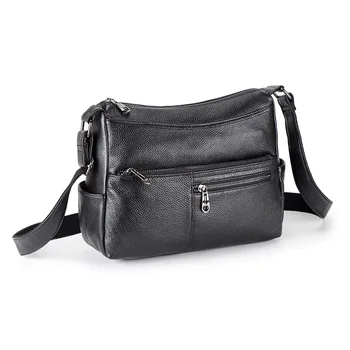 Genuine Leather Crossbody Bags For Women Fashion Cow Leather Shoulder Bag 2020 Multiple Pockets Ladies Hand Bags Bolsas Feminina 
Genuine Leather Crossbody Bags For Women Fashion Cow Leather Shoulder Bag 2020 Multiple Pockets Ladies Hand Bags Bolsas Feminina