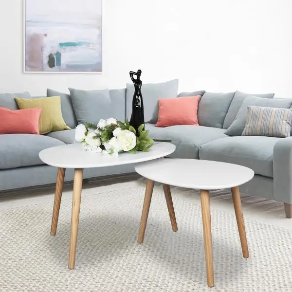 Multifunctional side table two-piece set triaminesnow white wood coffee table side desk minimalist living room table
Multifunctional side table two-piece set triaminesnow white wood coffee table side desk minimalist living room table