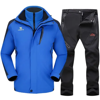 Ski Suit For Men Waterproof Windproof Thicken Warm Ski Jacket Pants Male Winter Outdoor Mountain Snow Skiing And Snowboard Suits
Ski Suit For Men Waterproof Windproof Thicken Warm Ski Jacket Pants Male Winter Outdoor Mountain Snow Skiing And Snowboard Suits
