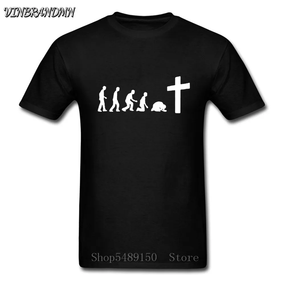 Фото Jesus Evolution футболка настоящие мужские Молящиеся христианские Топы Бог ИИСУС